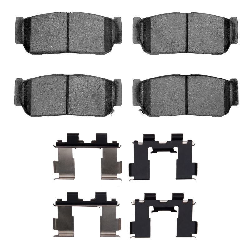 Kia Sorento Brake Pads - Rear - R1 Concepts - Semi Met Pads - `03-`09